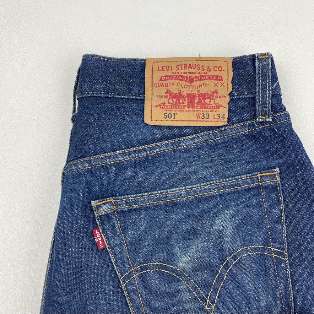 Vintage Levi’s 501 High Waisted wedgie Jeans - Picture 7 of 7